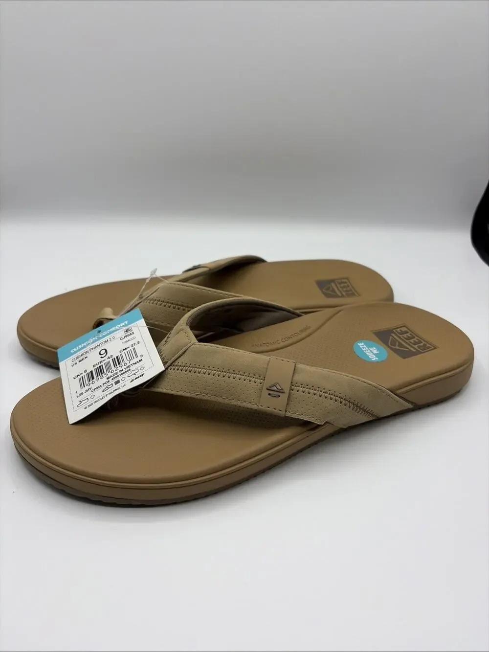 Reef Cushion Phantom 2.0 Sandals Mens Tobacco US Sz 9 EUR 42